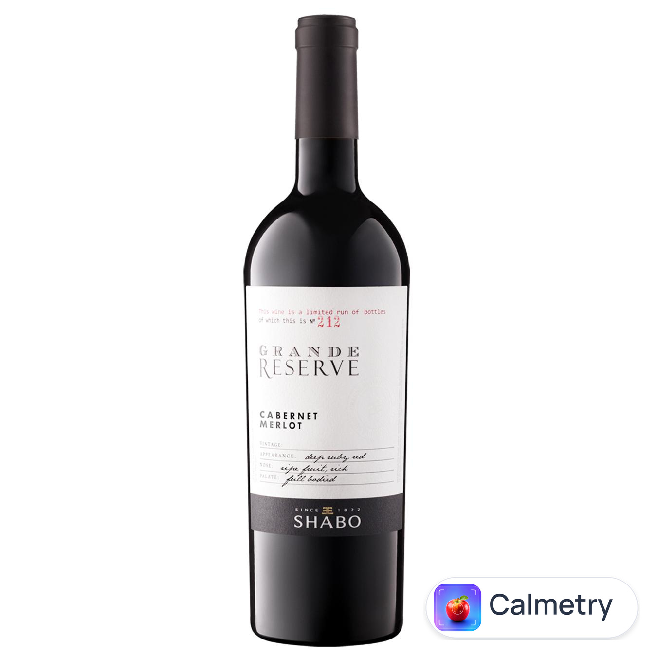 Вино Shabo Grande Reserve Cabernet Merlot червоне сухе 13,3% 0,75л