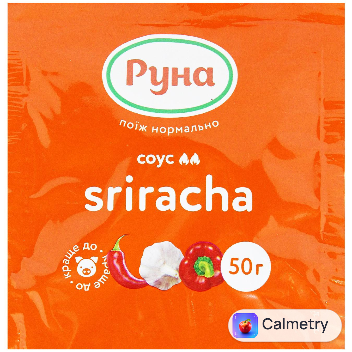Соус Руна Sriracha 50г