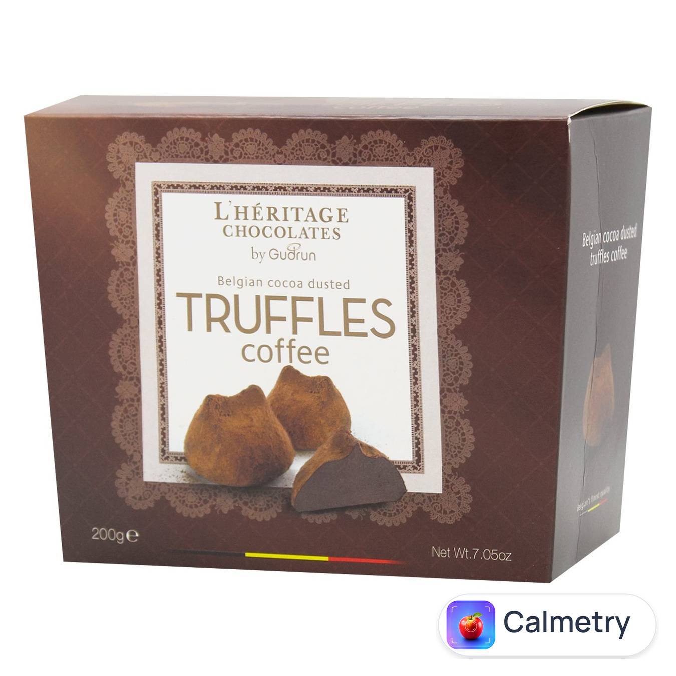 Цукерки L'Heritage Chocolates Трюфелі шоколадні з кавою 200г