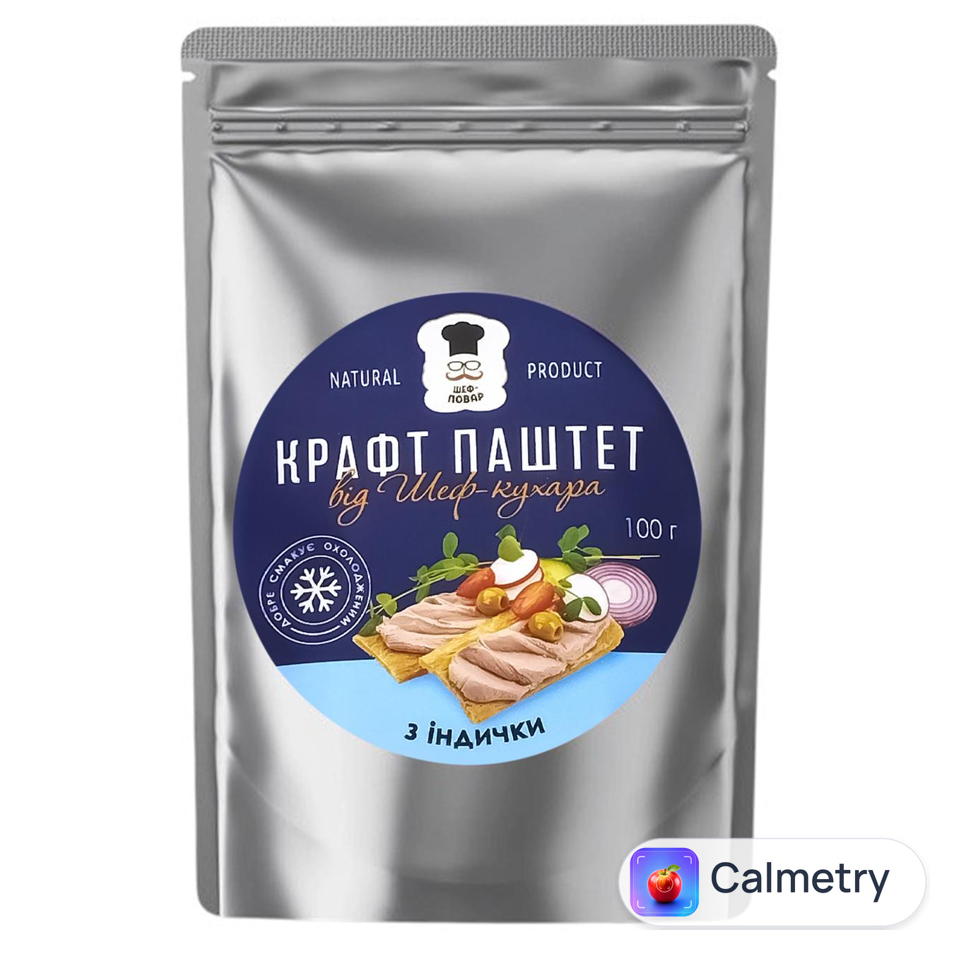 Паштет з індички Шеф-Повар 100г — фото продукту