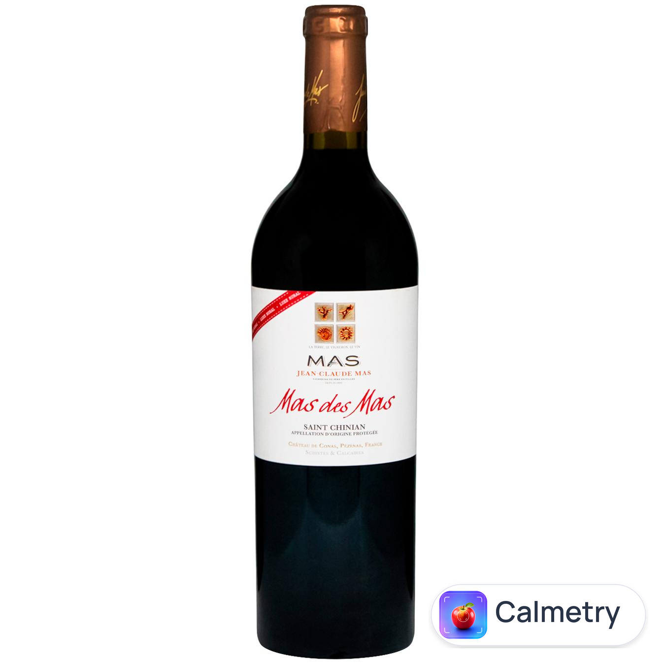 Вино Mas Des Mas Saint Chinian червоне сухе 13,5% 0,75л