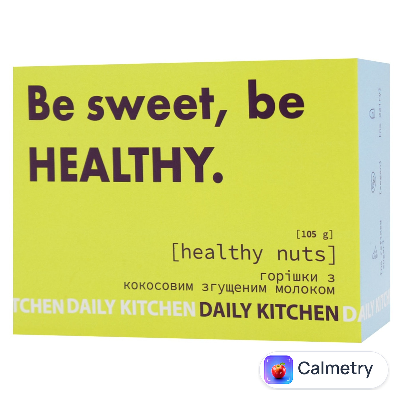 Горішки Daily Kitchen Healthy Nuts з кокосовим згущеним молоком 6шт 105г