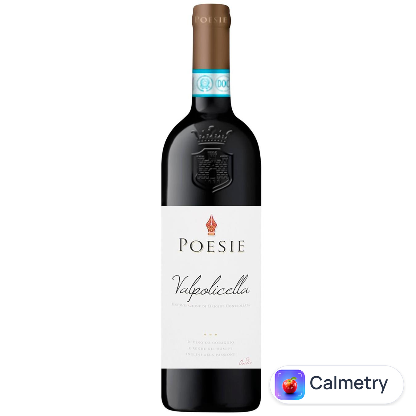 Вино Le Poesie Valpolicella червоне сухе 12% 0,75л