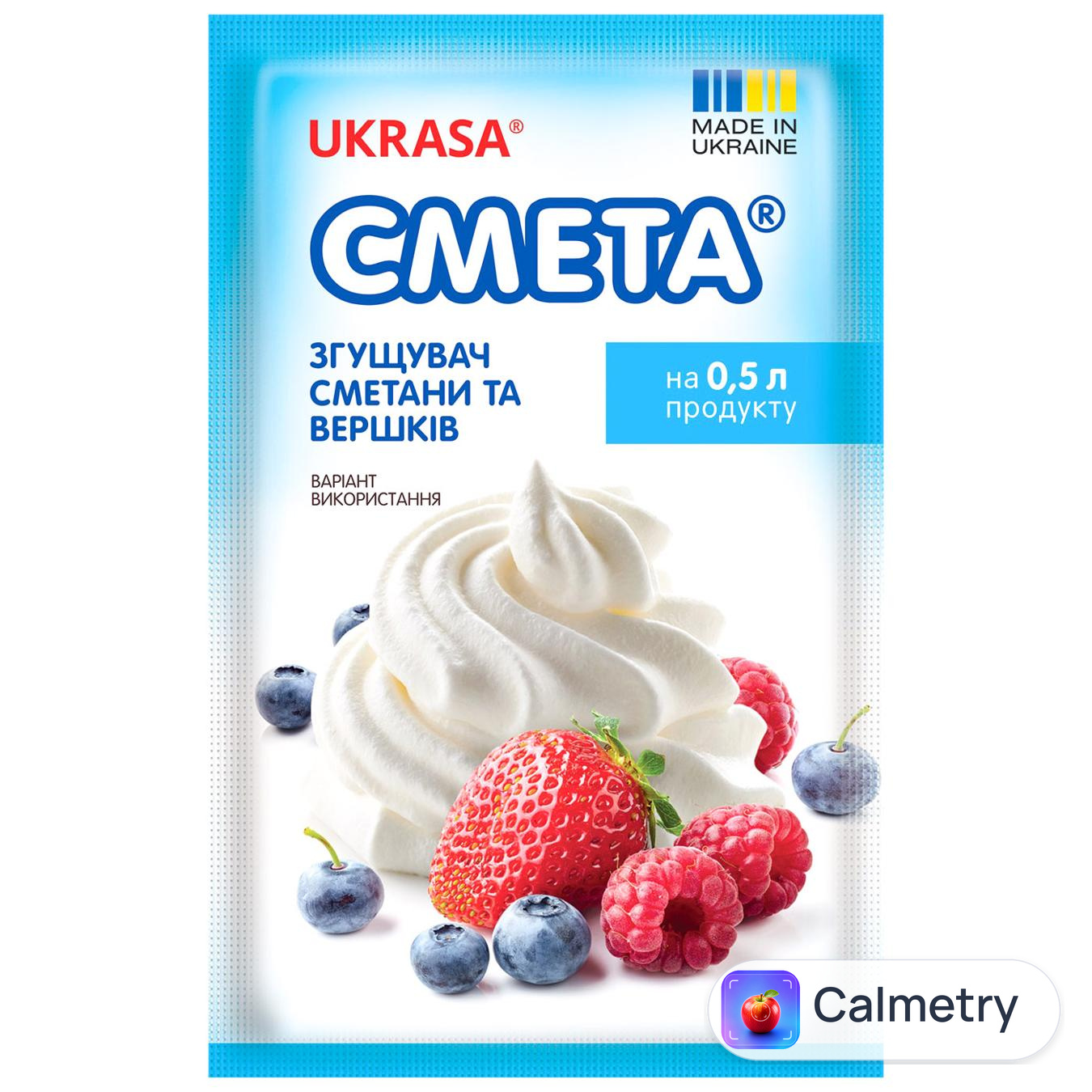 Згущувач сметани та вершків Украса Смета 12г