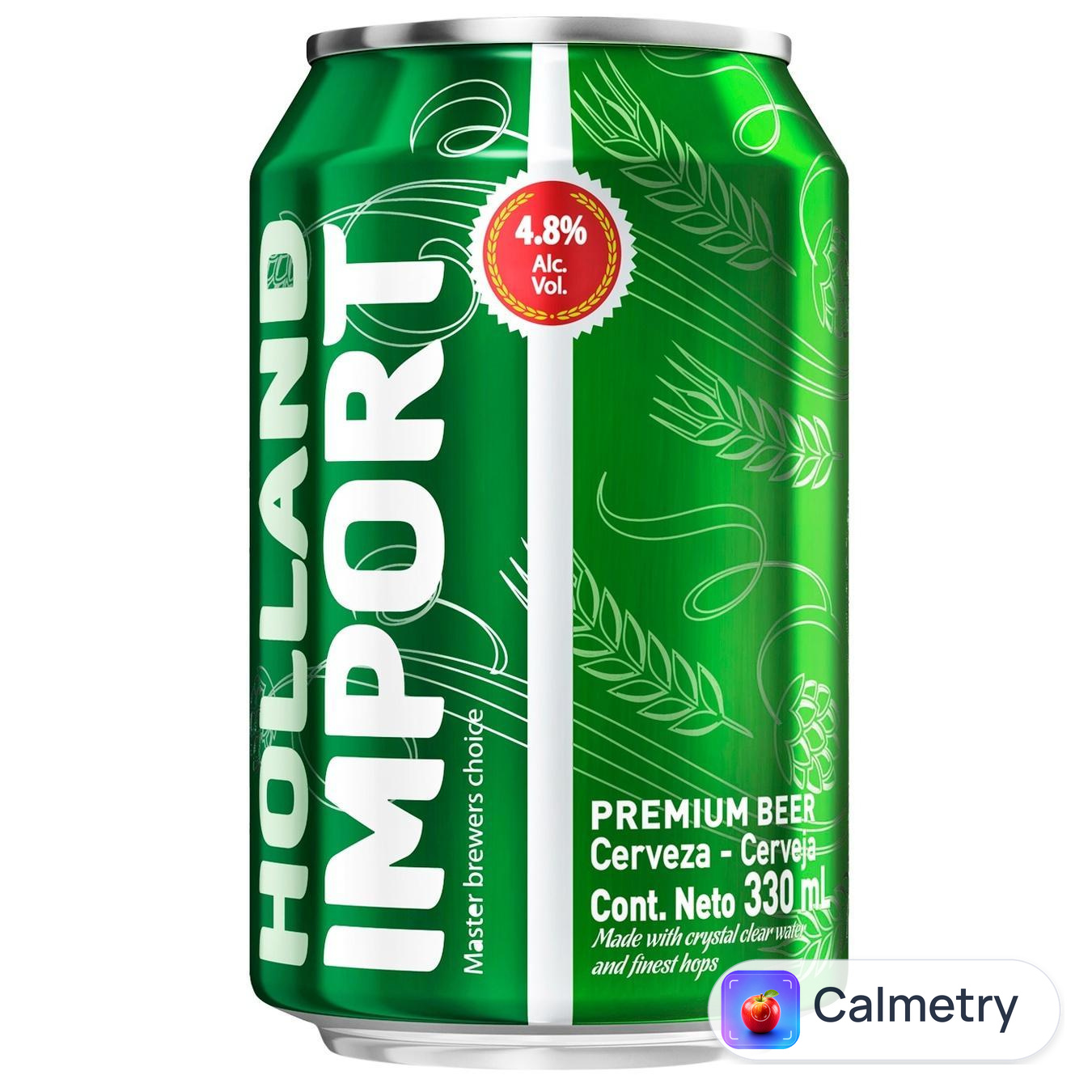 Пиво Hollandia Premium світле 4,5% 0,33л — фото продукту