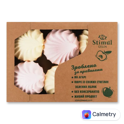Зефір Стимул зі смаком банана та полуниці Stimul