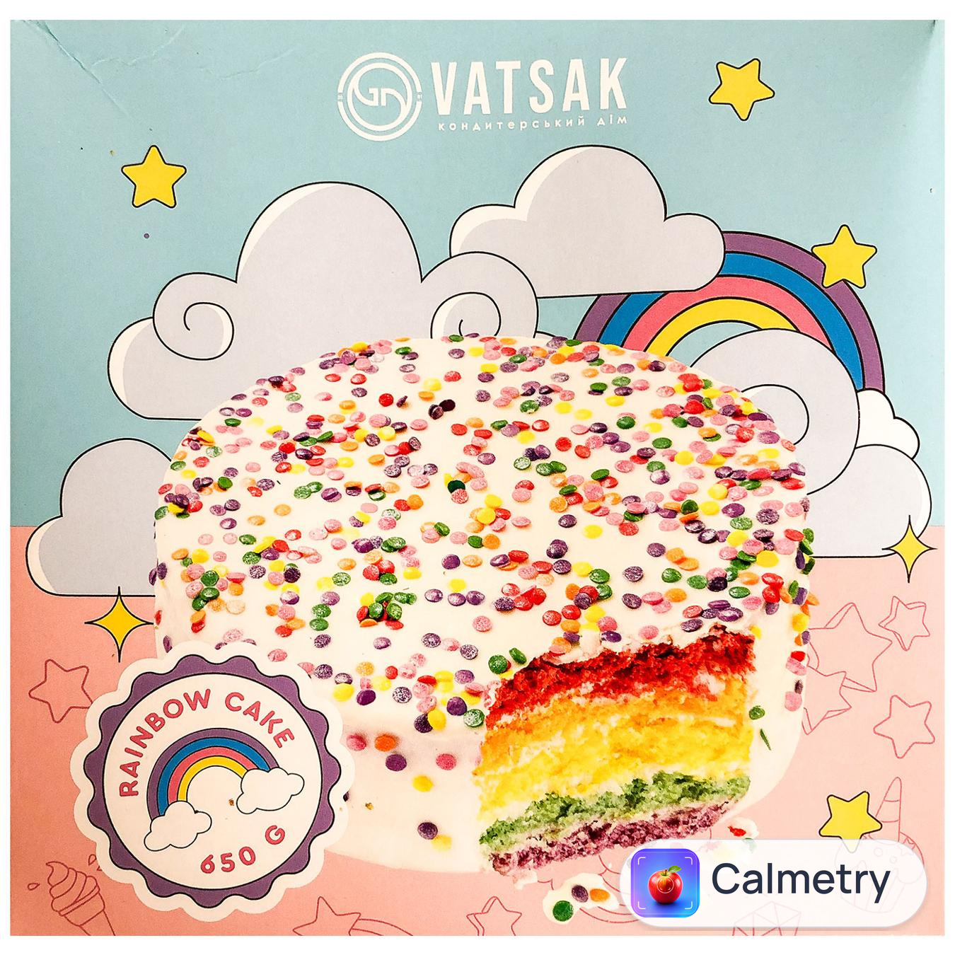 Торт Vatsak Веселка 650г