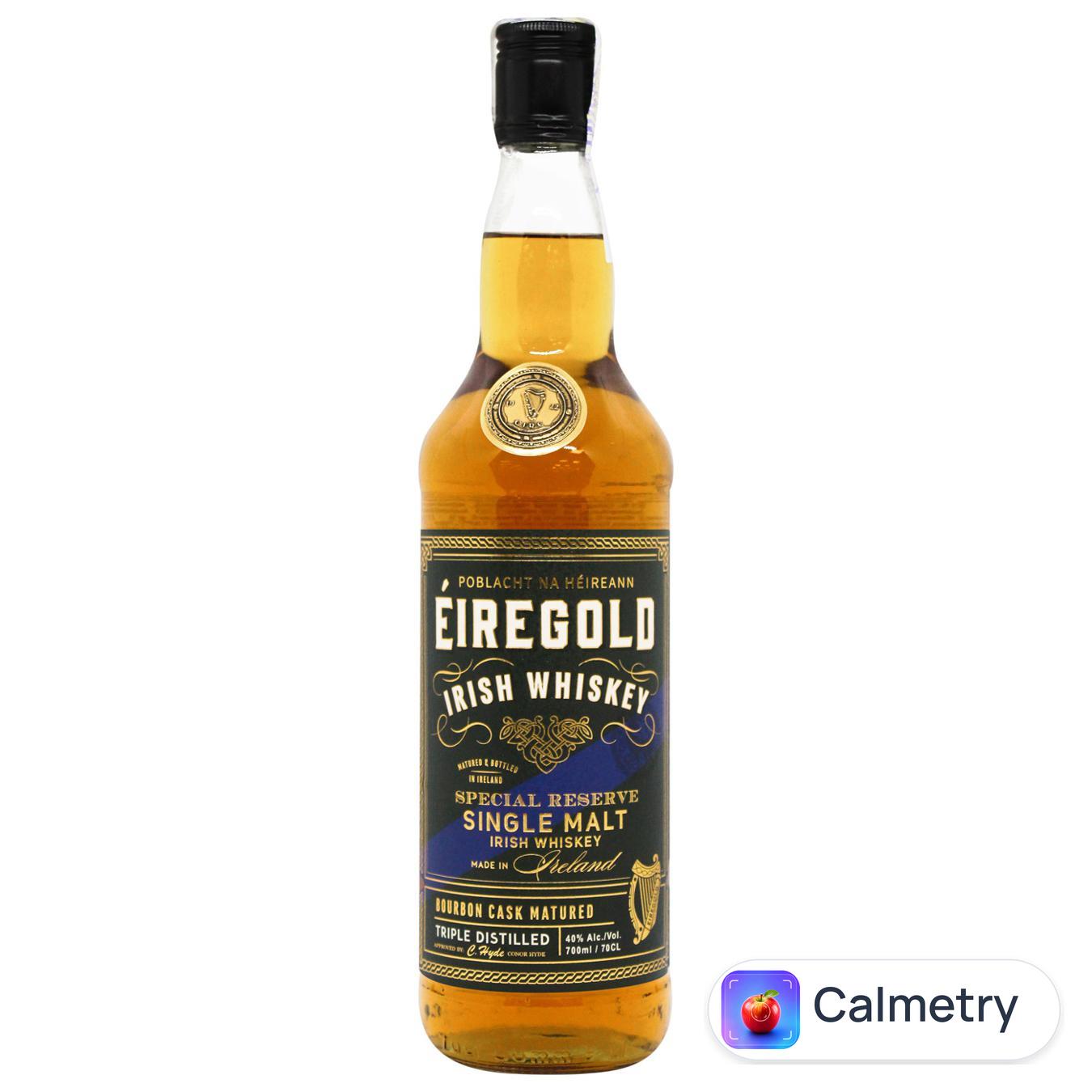 Віскі Eiregold Single Malt Irish 40% 0,7л — фото продукту