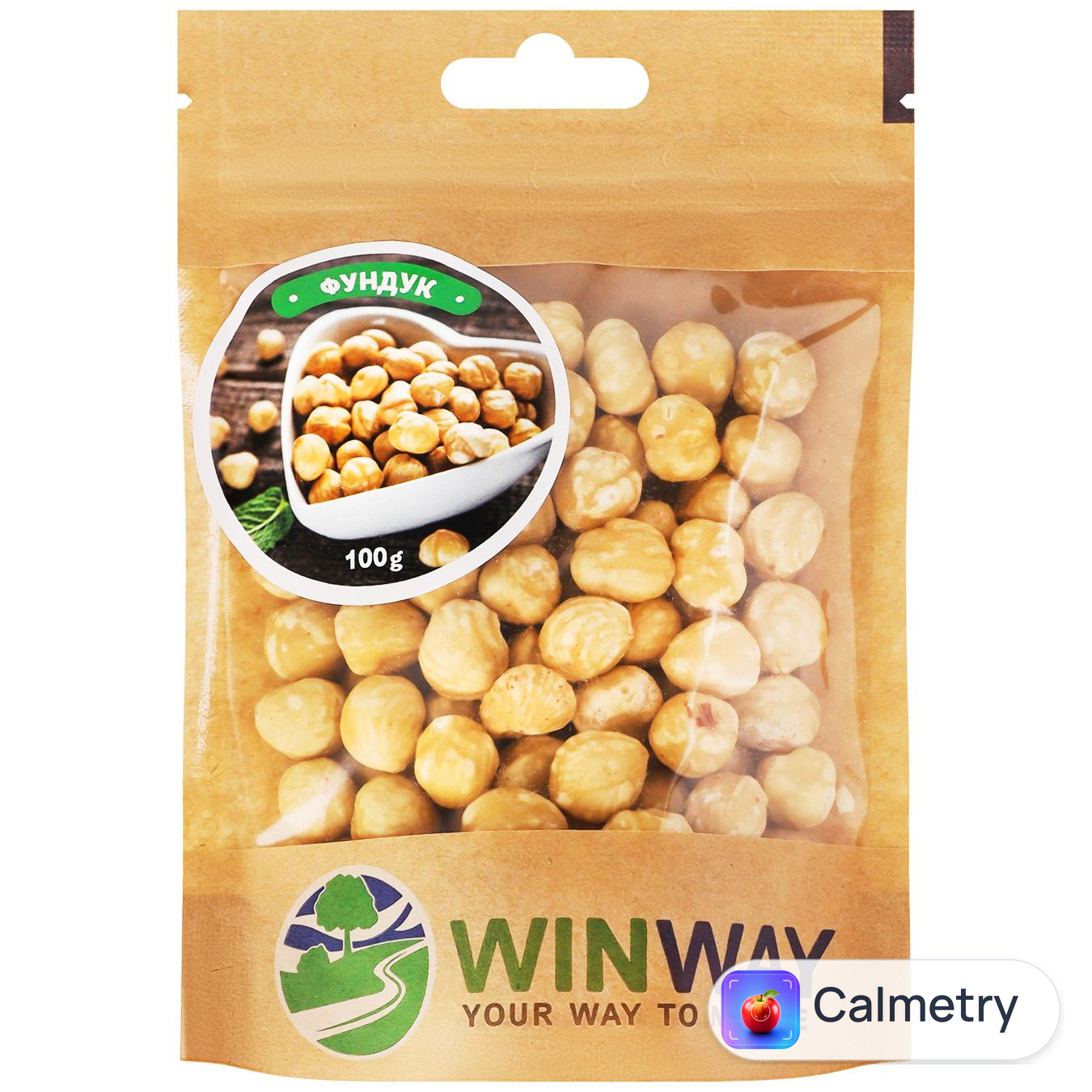 Фундук Winway бланшований 100г