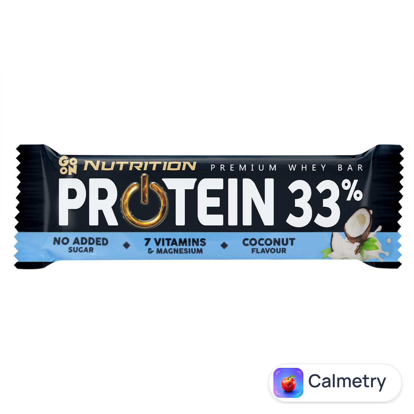 Батончик протеїновий Go On Nutrition Protein 33% кокос 50г — фото продукту