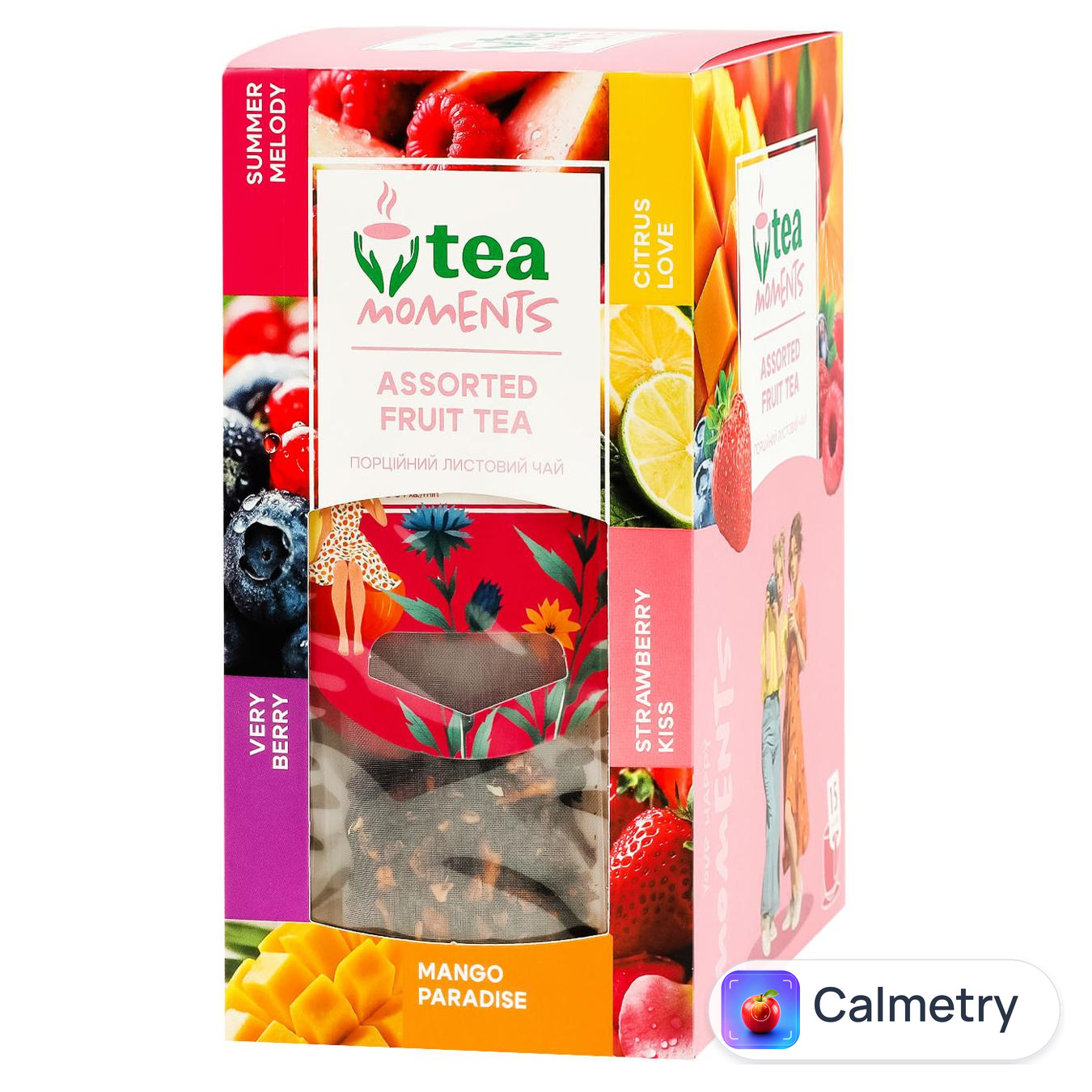 Набір чаю Tea Moments Асорті фруктового чаю 34,2г 15шт