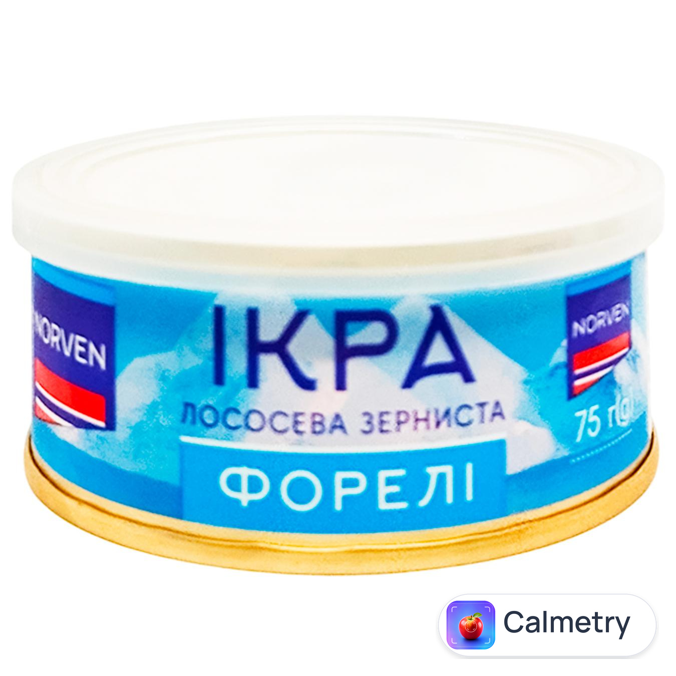 Ікра форелі Norven зерниста 75г