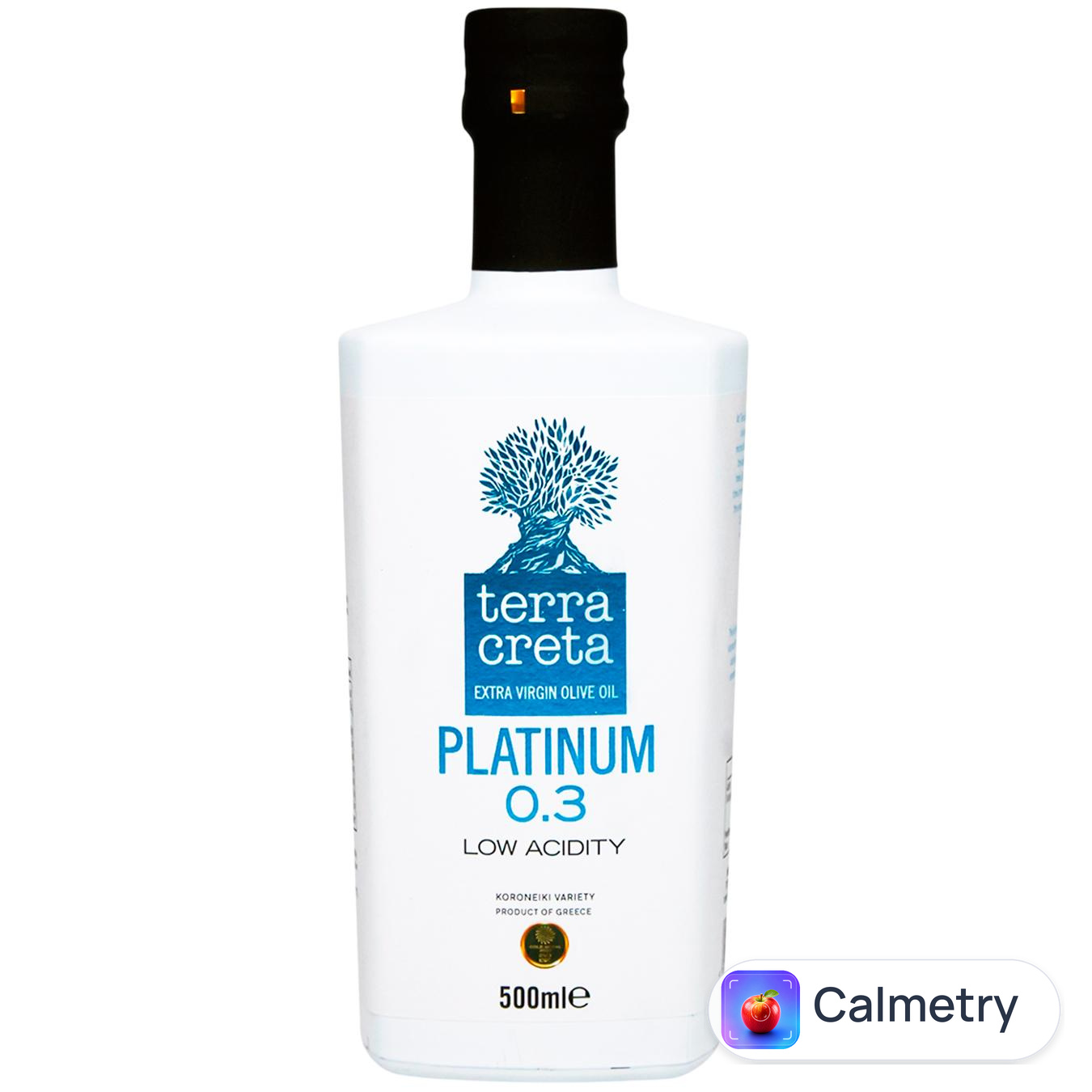 Олія оливкова Terra Creta Platinum 0,3 Extra Virgin зі зниженим рівнем кислотності 0,5л