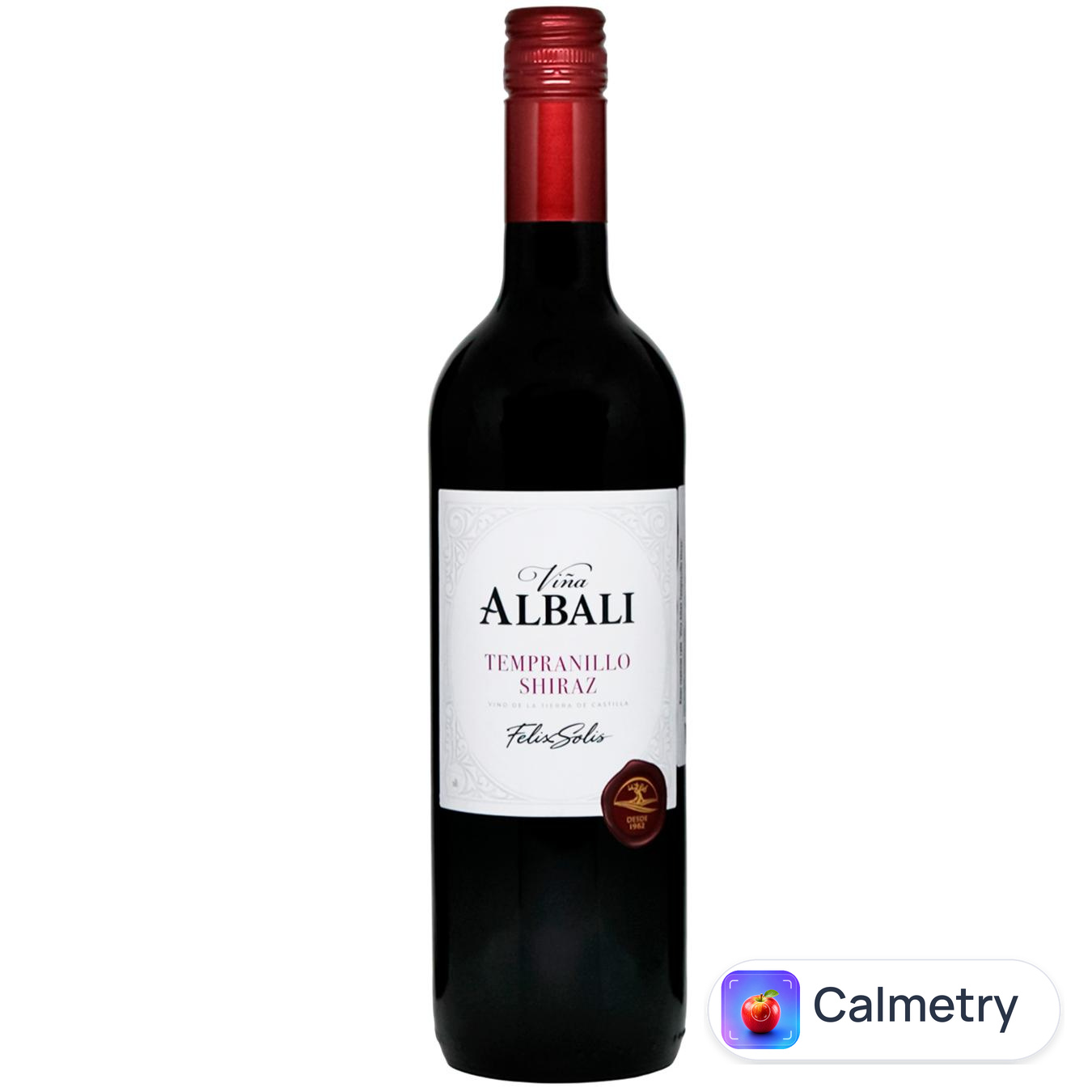 Вино Vina Albali Tempranillo Shiraz червоне сухе 13% 0,75л