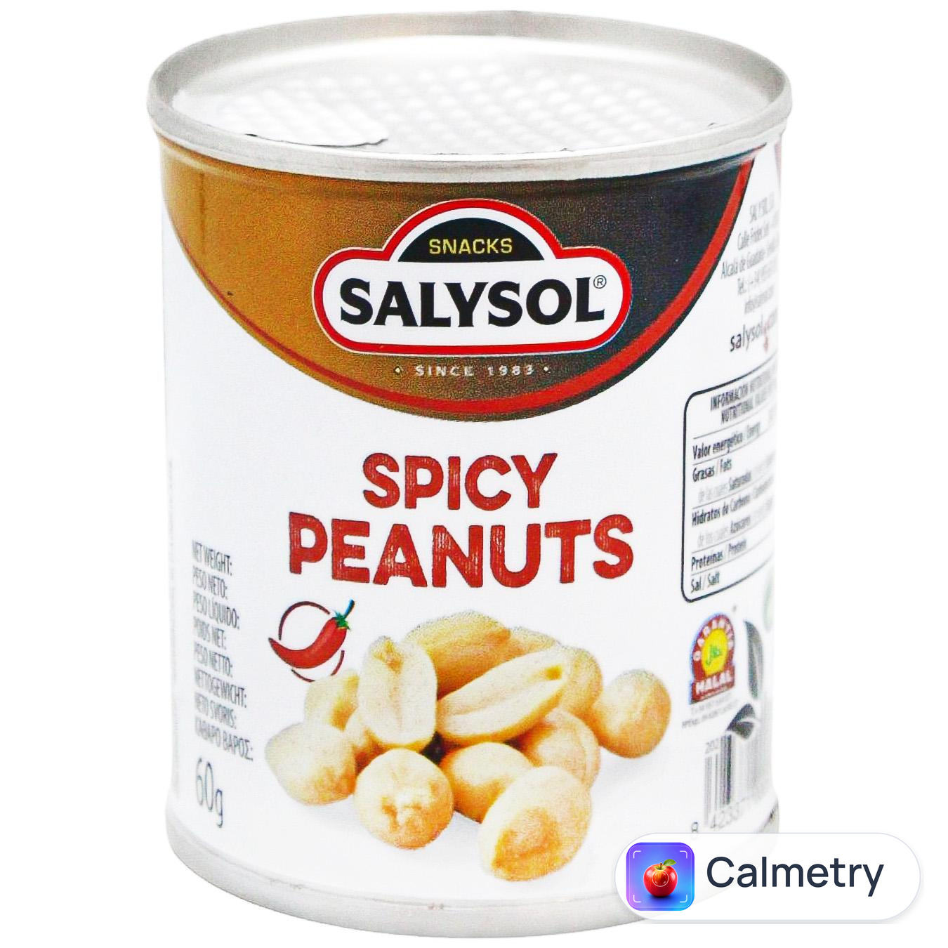 Арахіс Salysol чилі гострий 60г