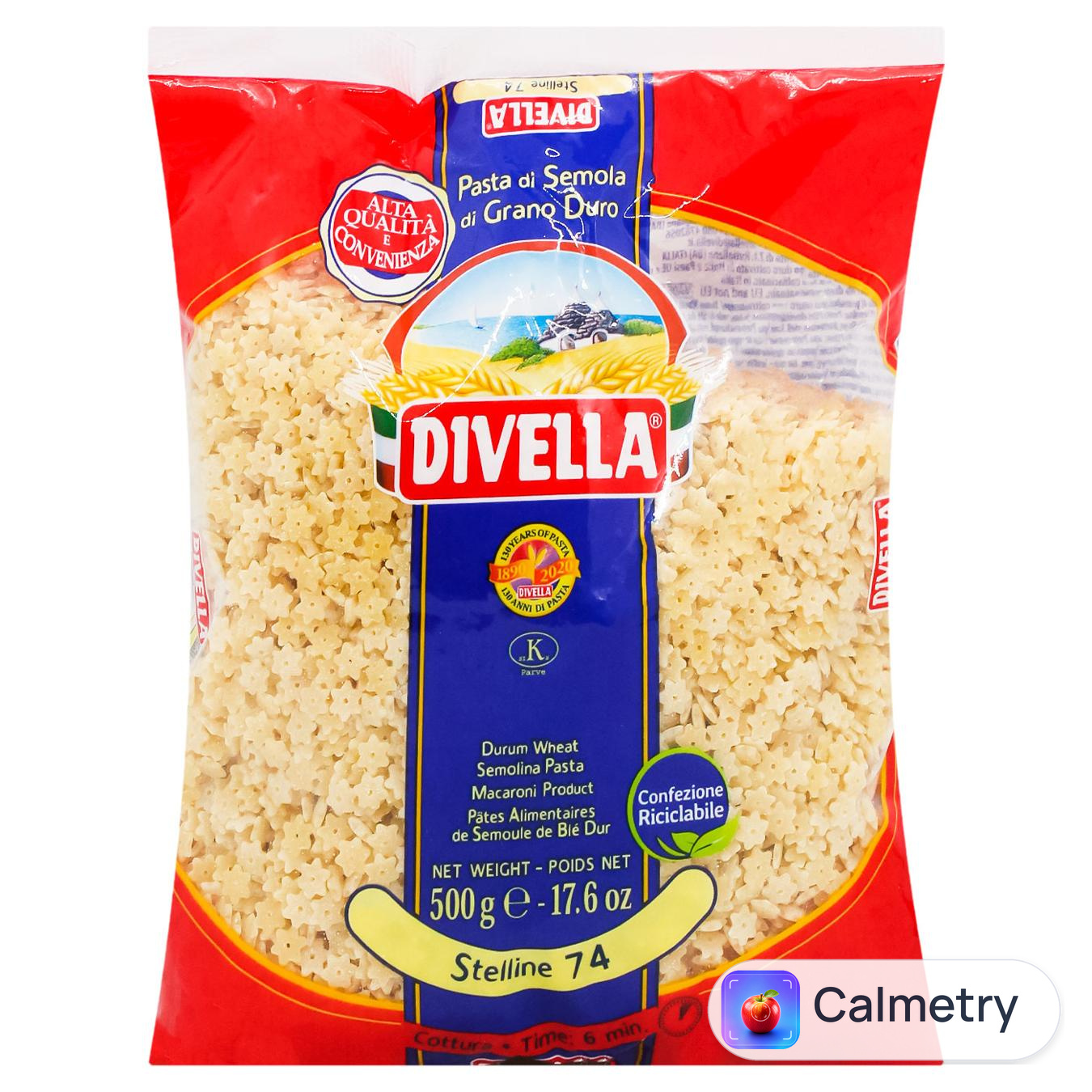 Макаронні вироби Divella Stelline №74 500г — фото продукту