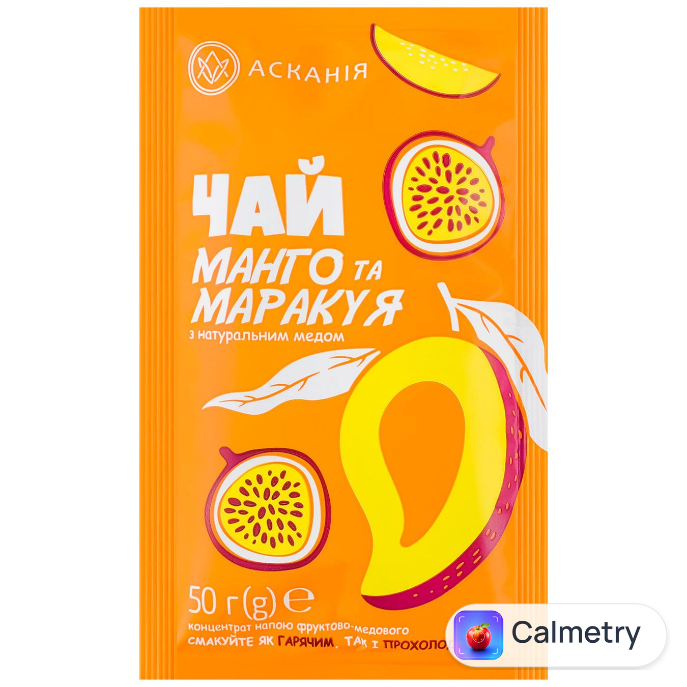 Чай концентрований Асканія Манго та макакуя з медом 50г