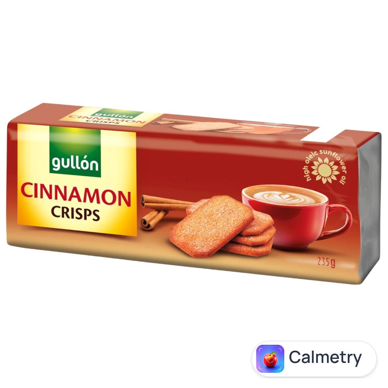 Печиво Gullon з корицею 235г — фото продукту