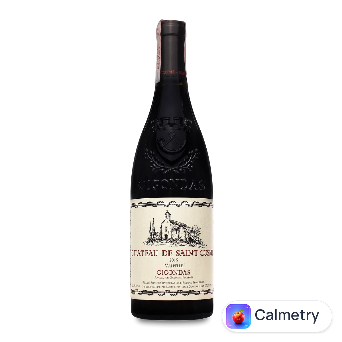 Вино Chateau de Saint Cosme Gigondas Valbelle 2015 0,75л