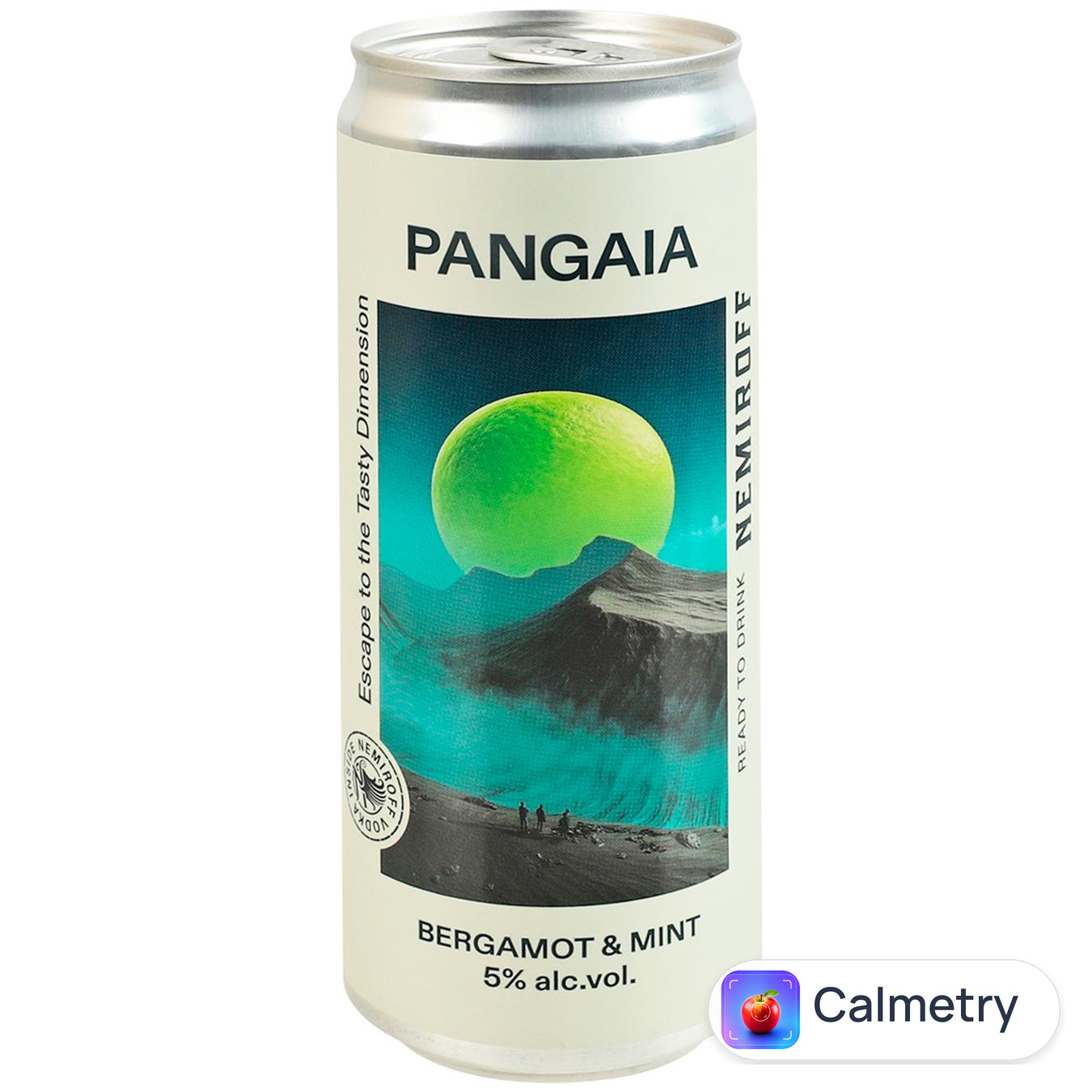 Напій слабоалкогольний Nemiroff Pangaia Bergamot Mint 5% 0,33л — фото продукту
