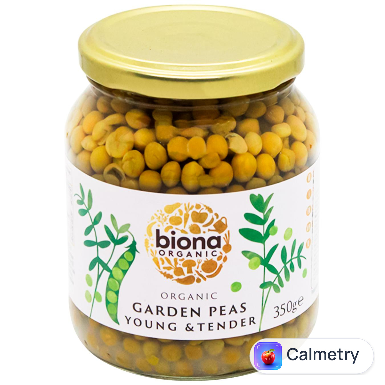 Горошок Biona Organic зелений 350г