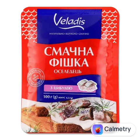 Оселедець Veladis Смачна фішка з цибулею в олії