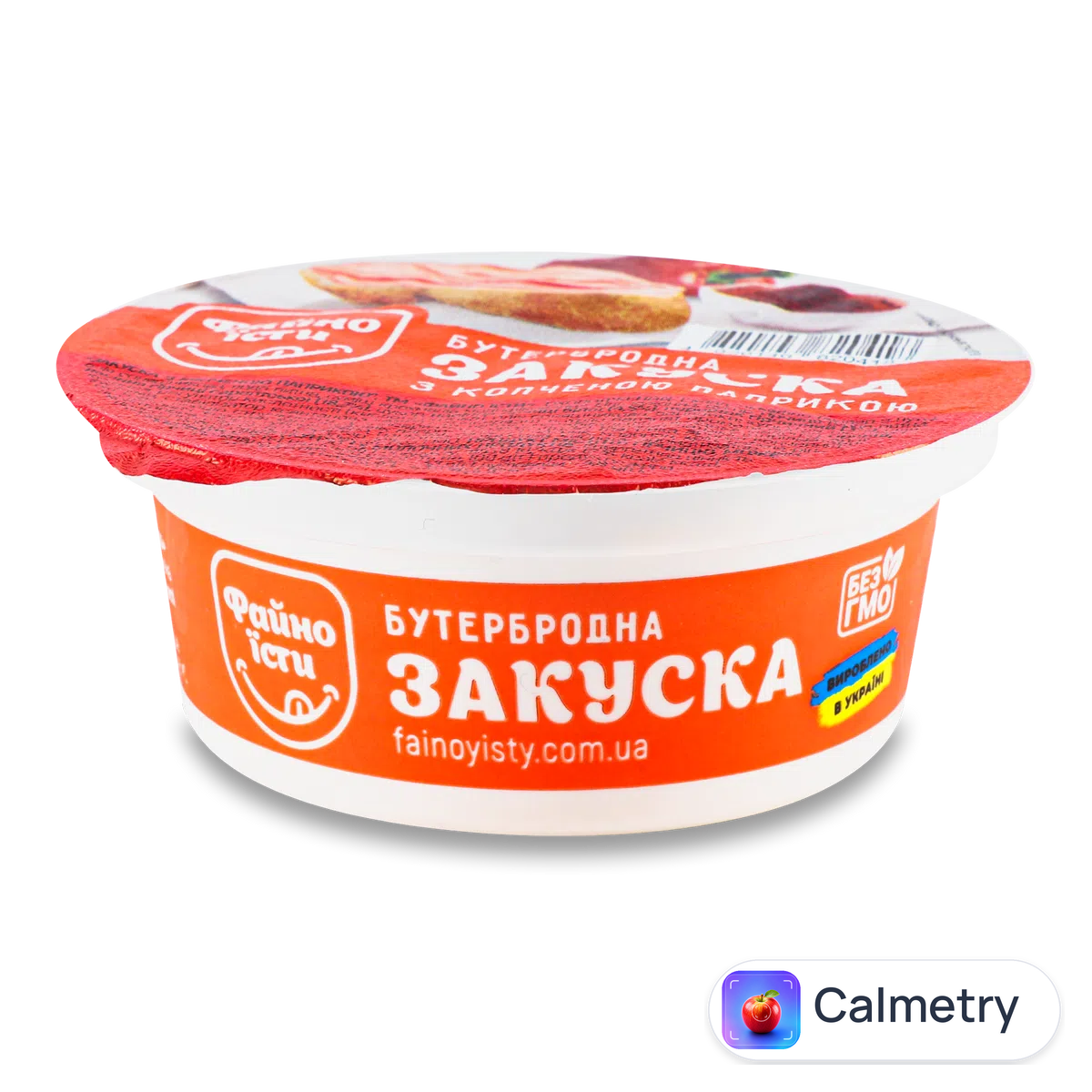 Закуска бутербродна Файно їсти з копченою паприкою 100г