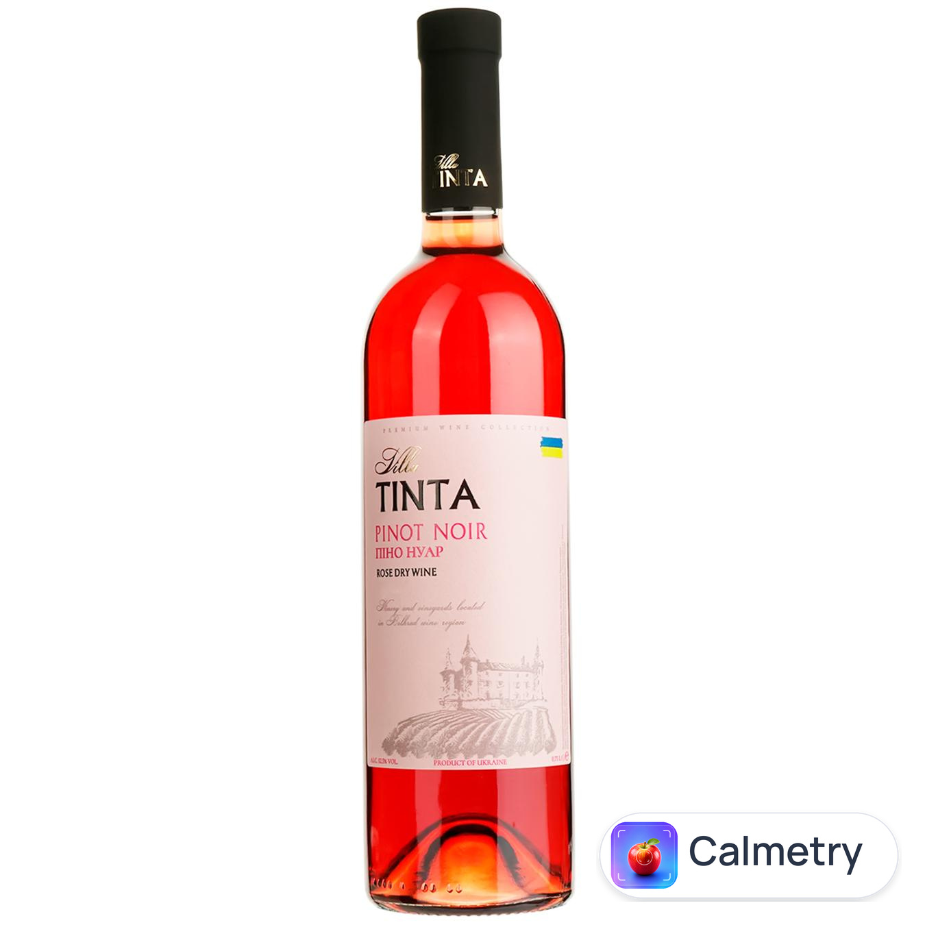Вино Villa Tinta Піно Нуар рожеве сухе 12,5% 0,75л