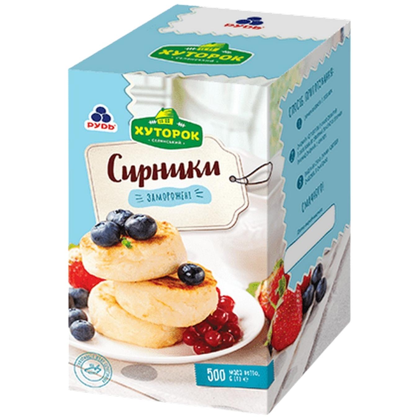 Сирники Хуторок селянський заморожені 500г — фото продукту