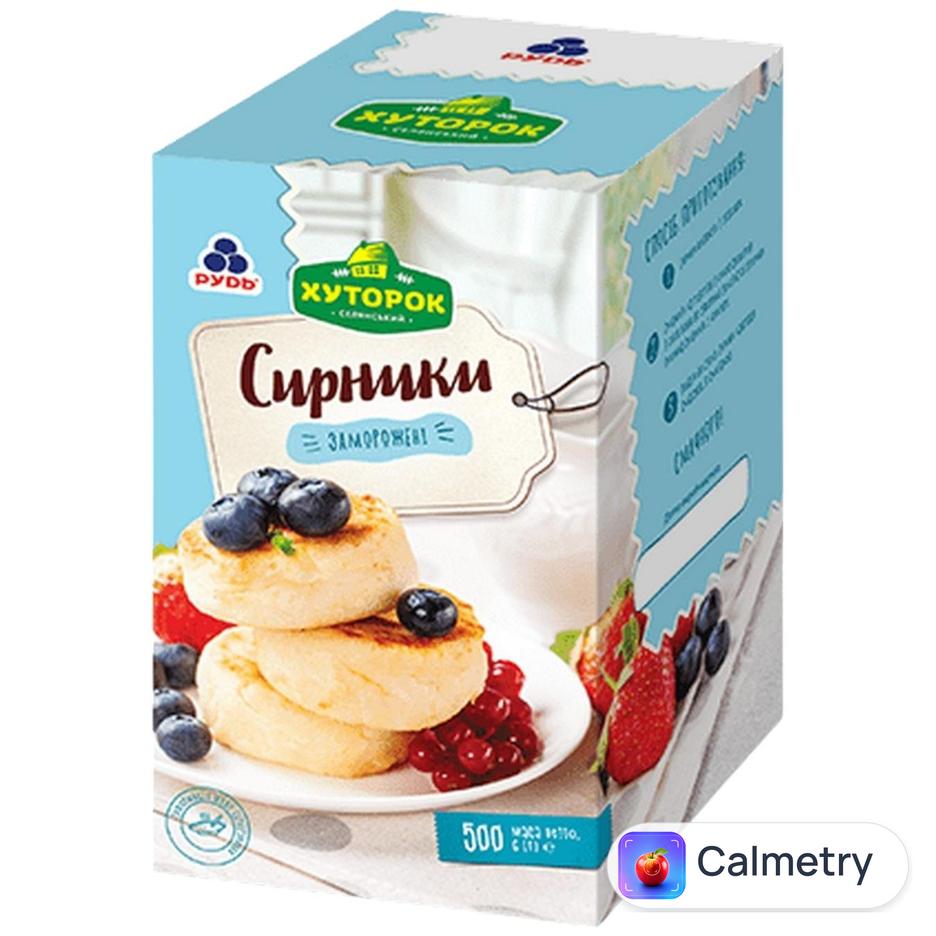 Сирники Хуторок селянський заморожені 500г — фото продукту