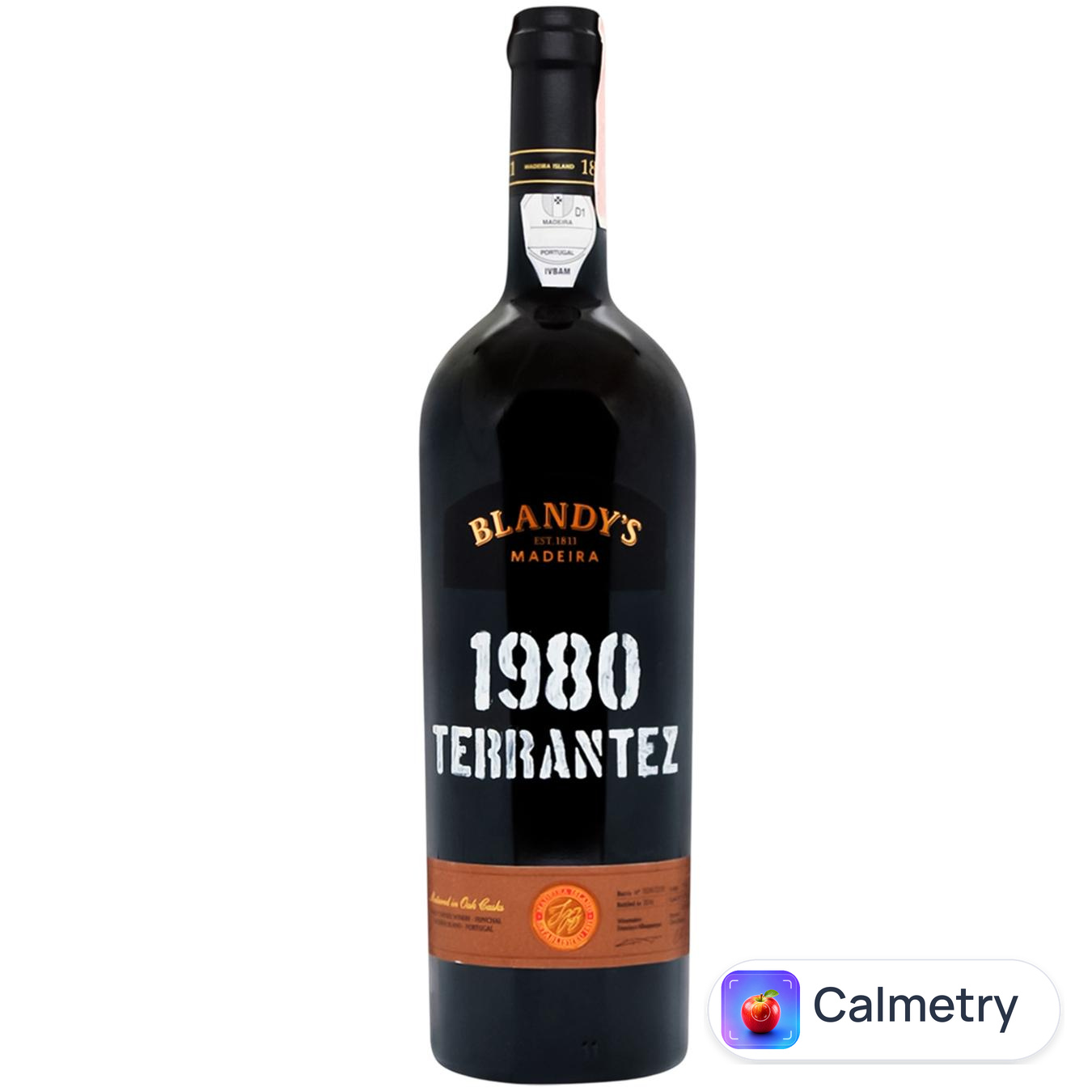 Вино Blandy's Terrantez 1980 біле кріплене 21% 0,75л