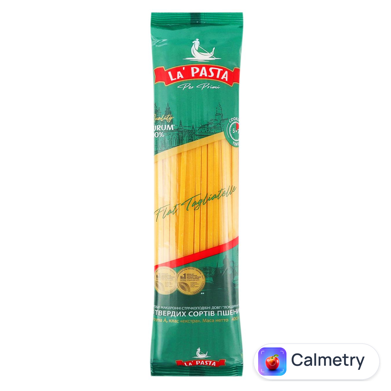 Макаронні вироби La Pasta Локшина довга 400г — фото продукту