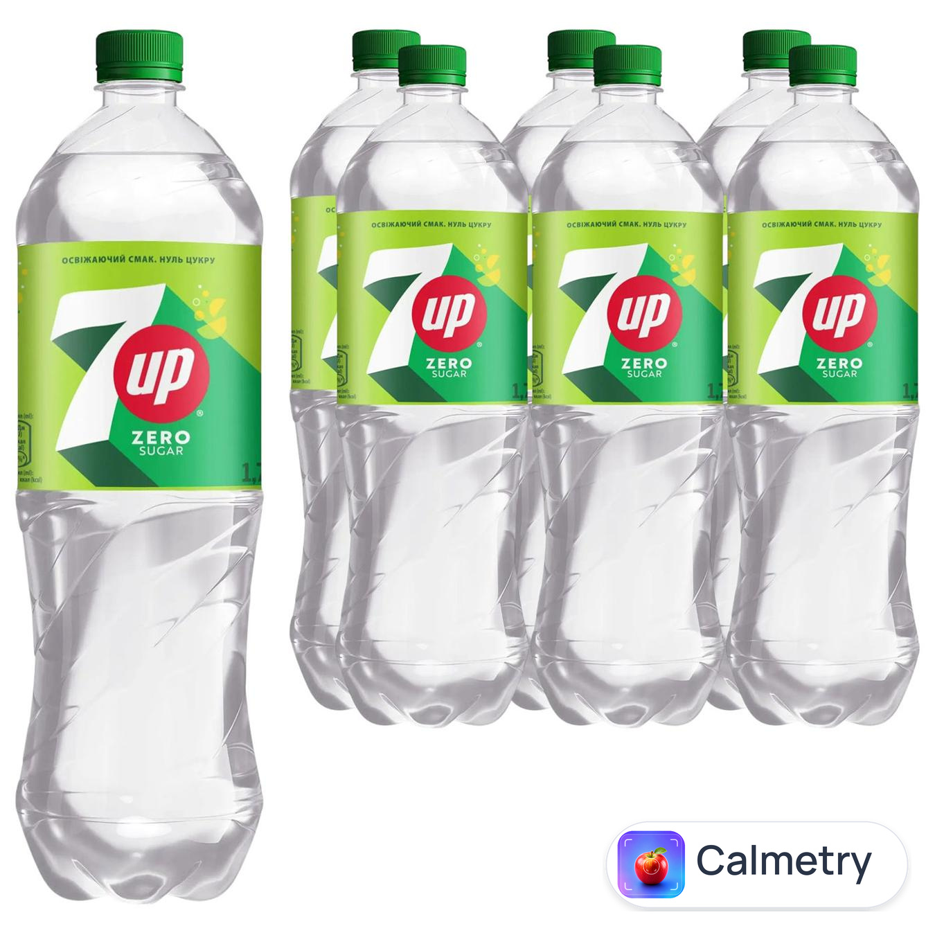 Напій газований 7UP Zero Sugar 1,75л 6шт
