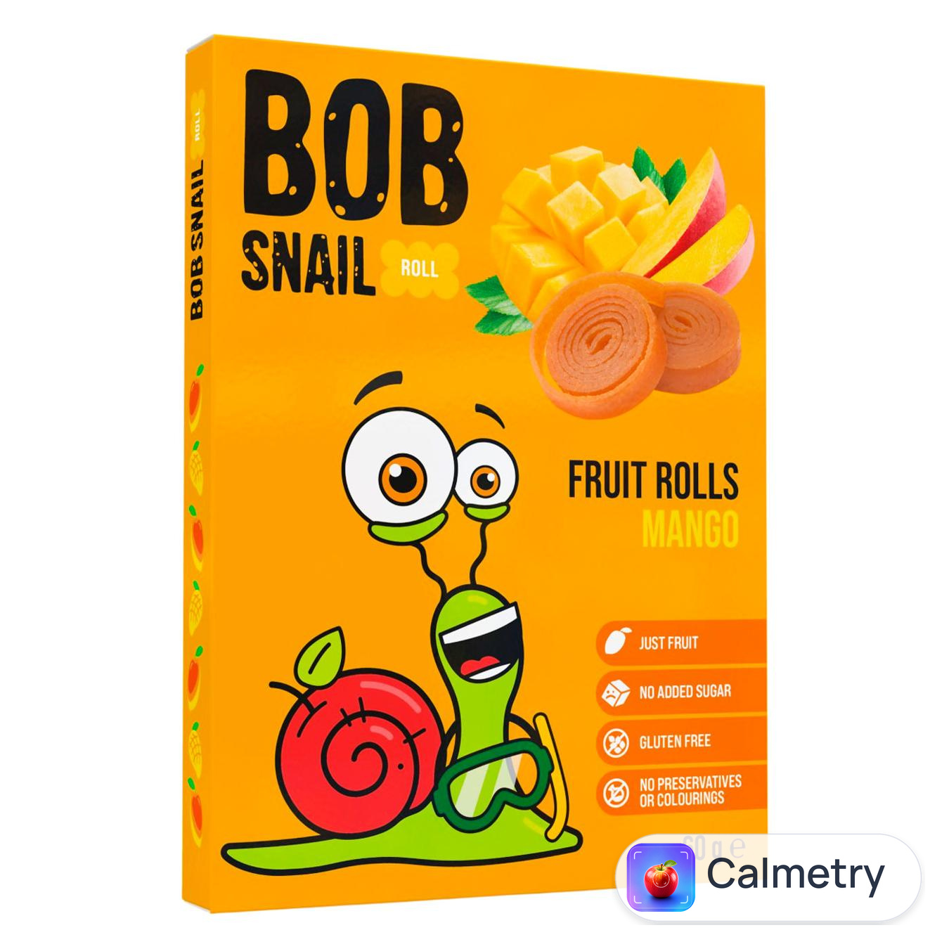 Цукерки Bob Snail натуральні мангові 60г