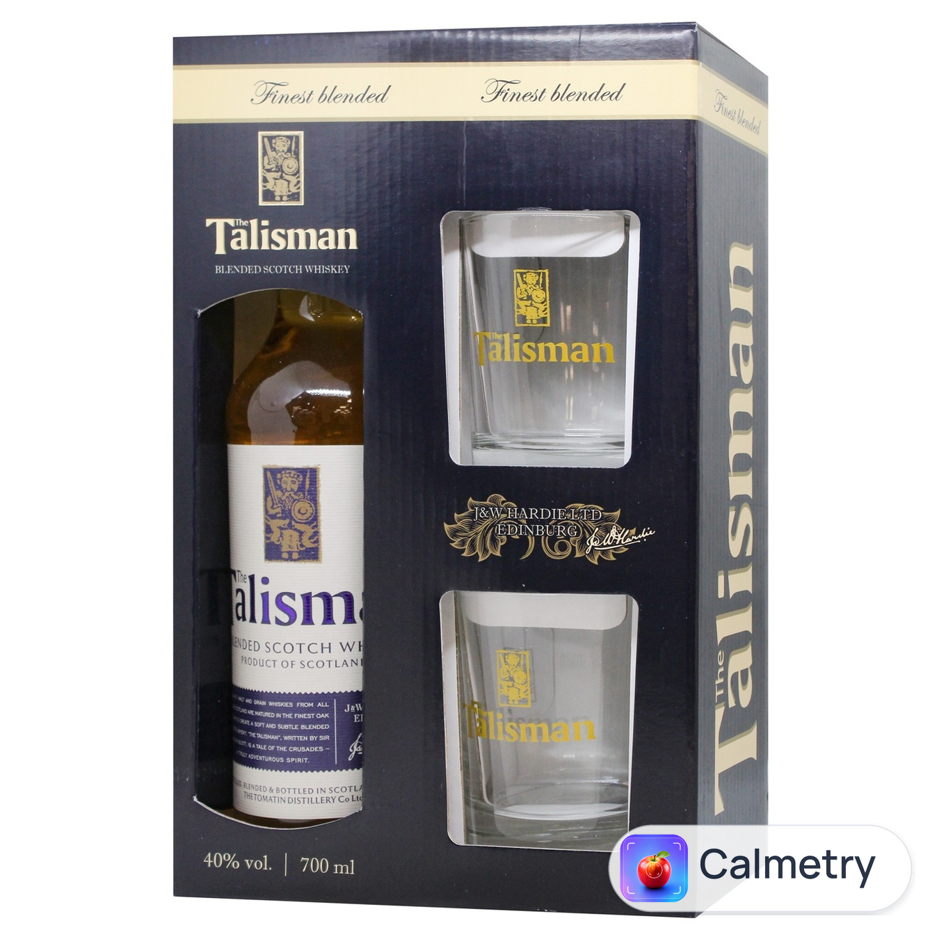 Віскі Tomatin Talisman Blend 40% 0,7л + 2 келихи