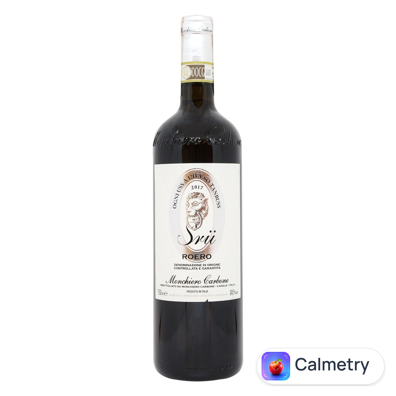 Вино Monchiero Carbone Sru Roero червоне сухе 14,5% 0,75л
