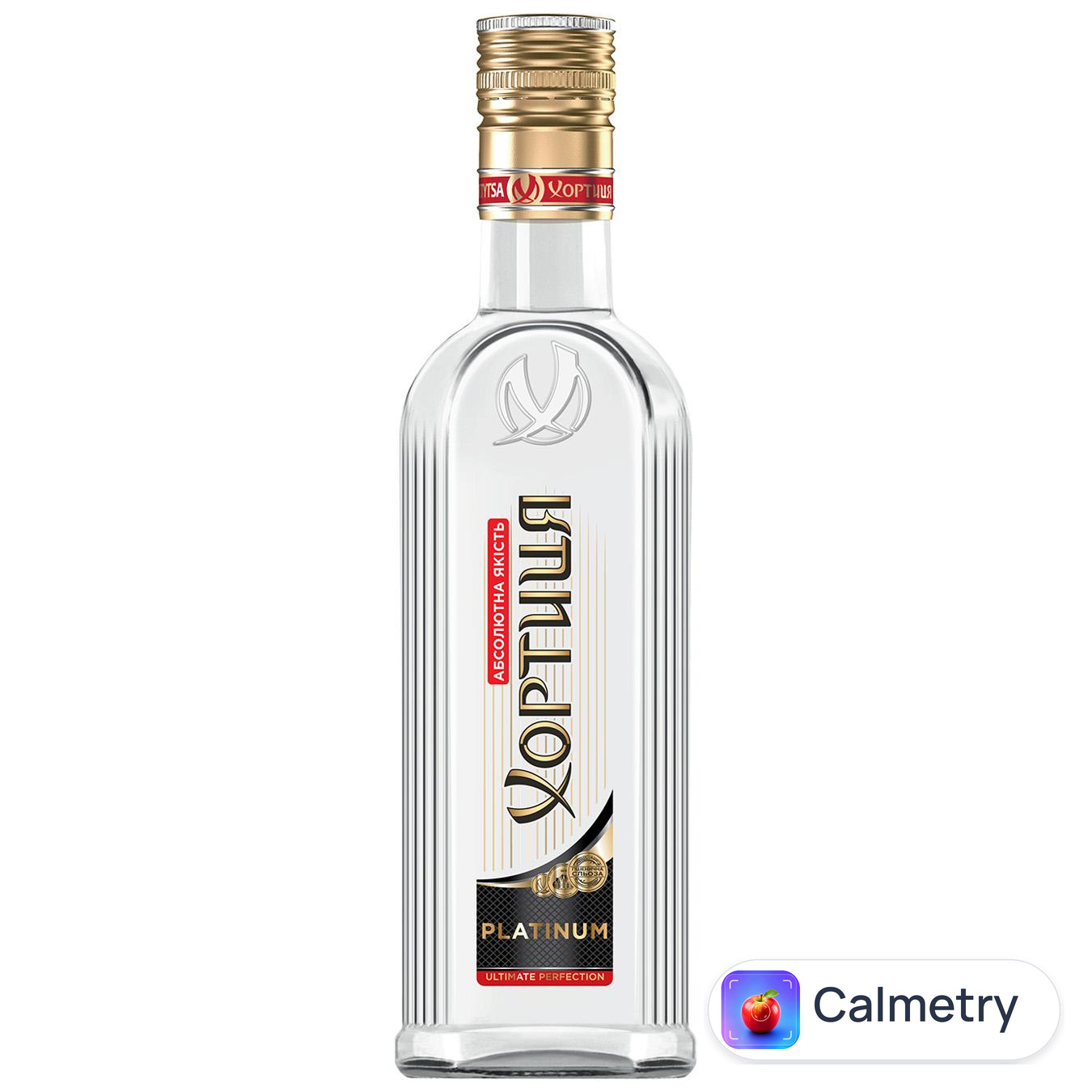 Горілка Хортиця Платинум 40% 0,5л — фото продукту