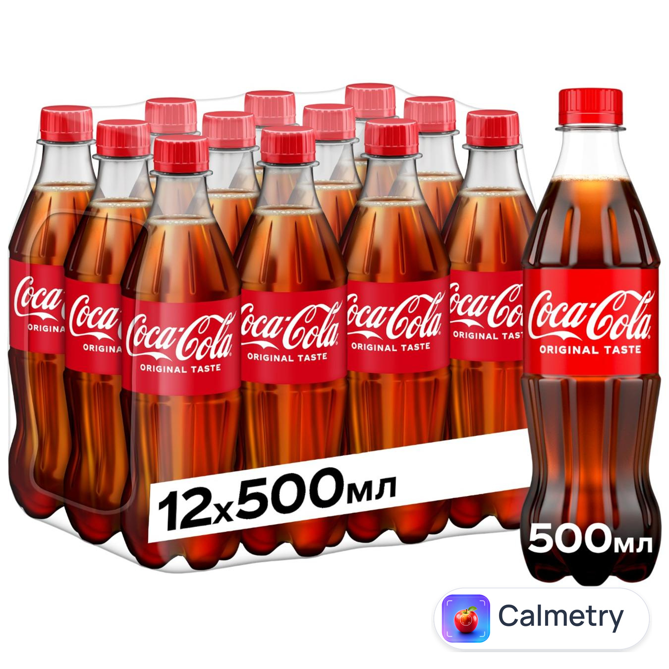 Напій газований Coca-Cola 0,5л 12шт