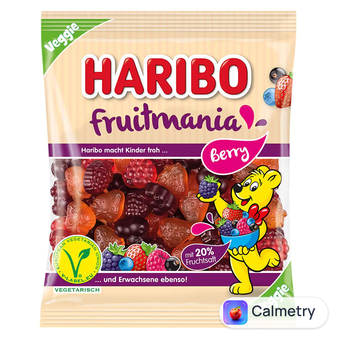 Цукерки Haribo Фрутманія ягоди 160г
