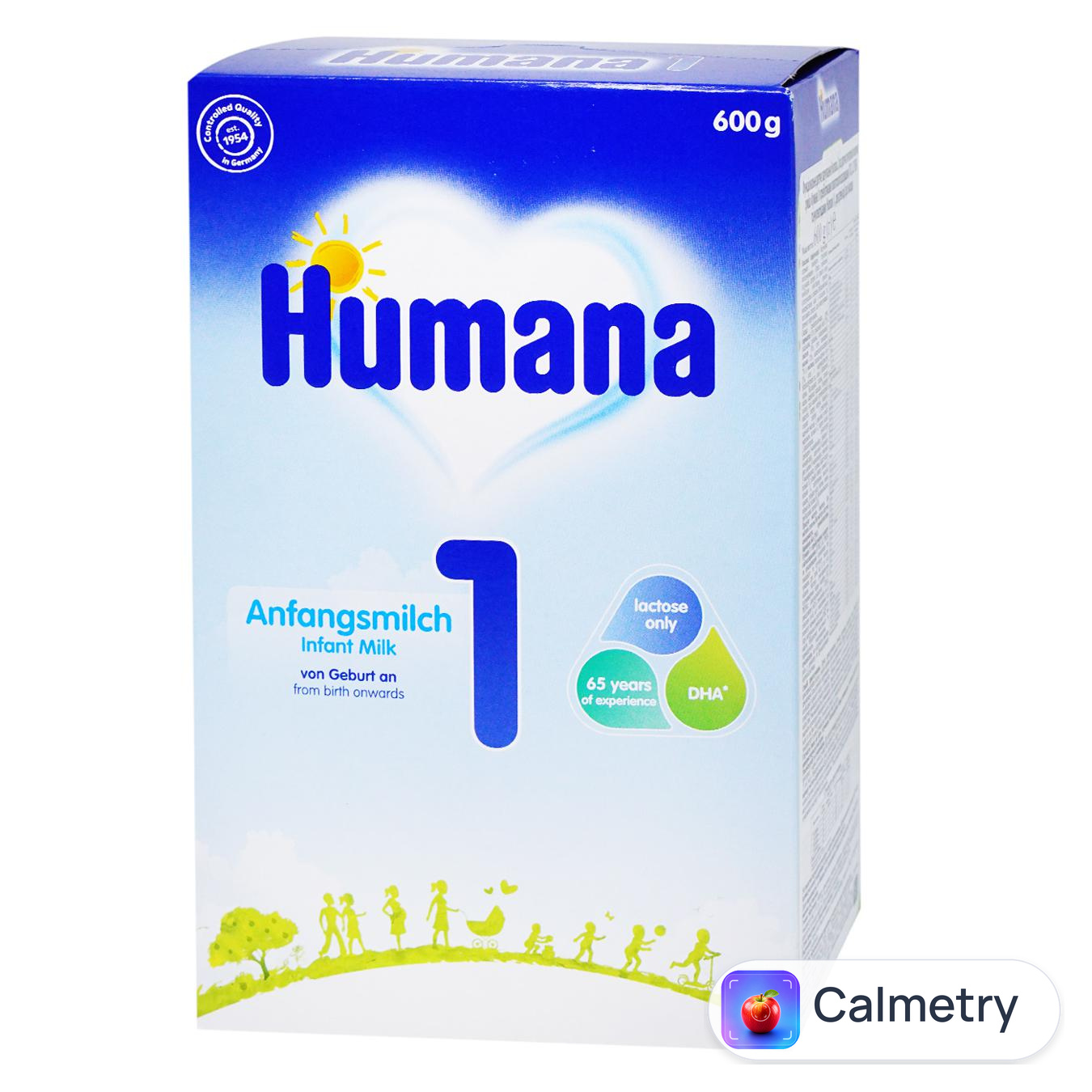 Суміш молочна суха Humana 1 для дітей з народження 600г