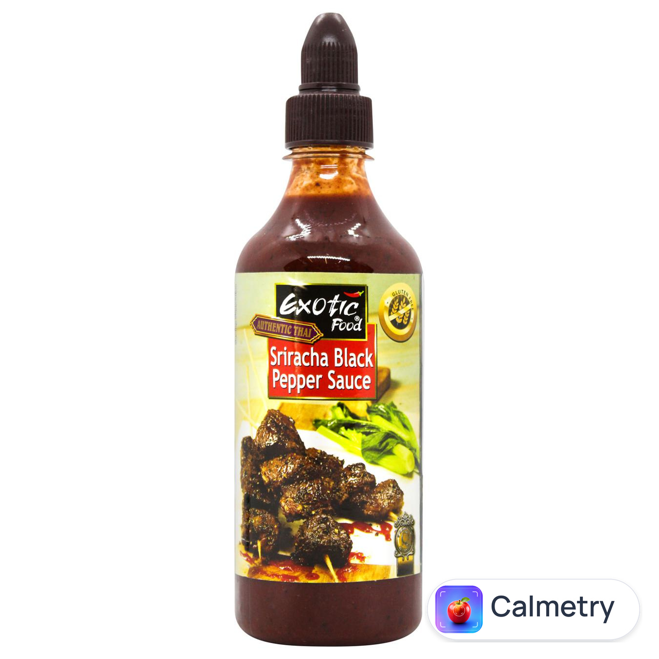Соус Exotic Food Шрірача гострий з чорним перцем 455мл