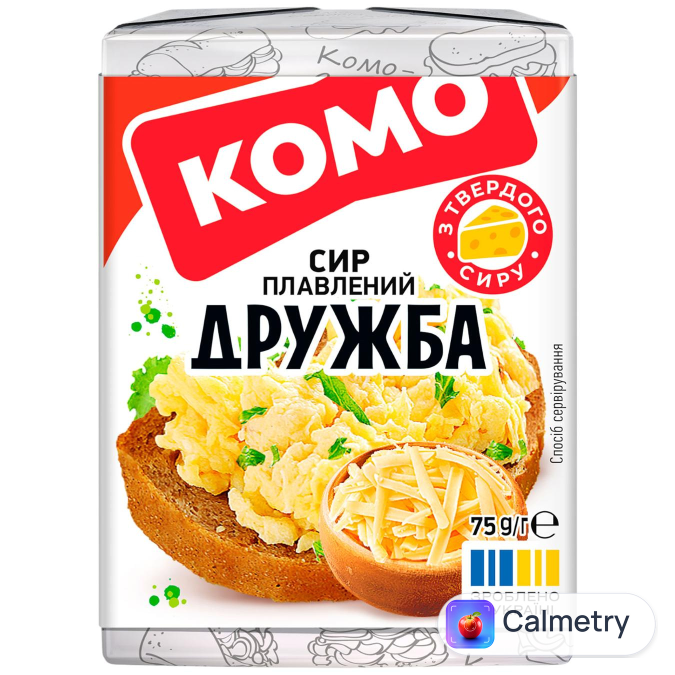 Сир Комо Дружба плавлений 40% 75г