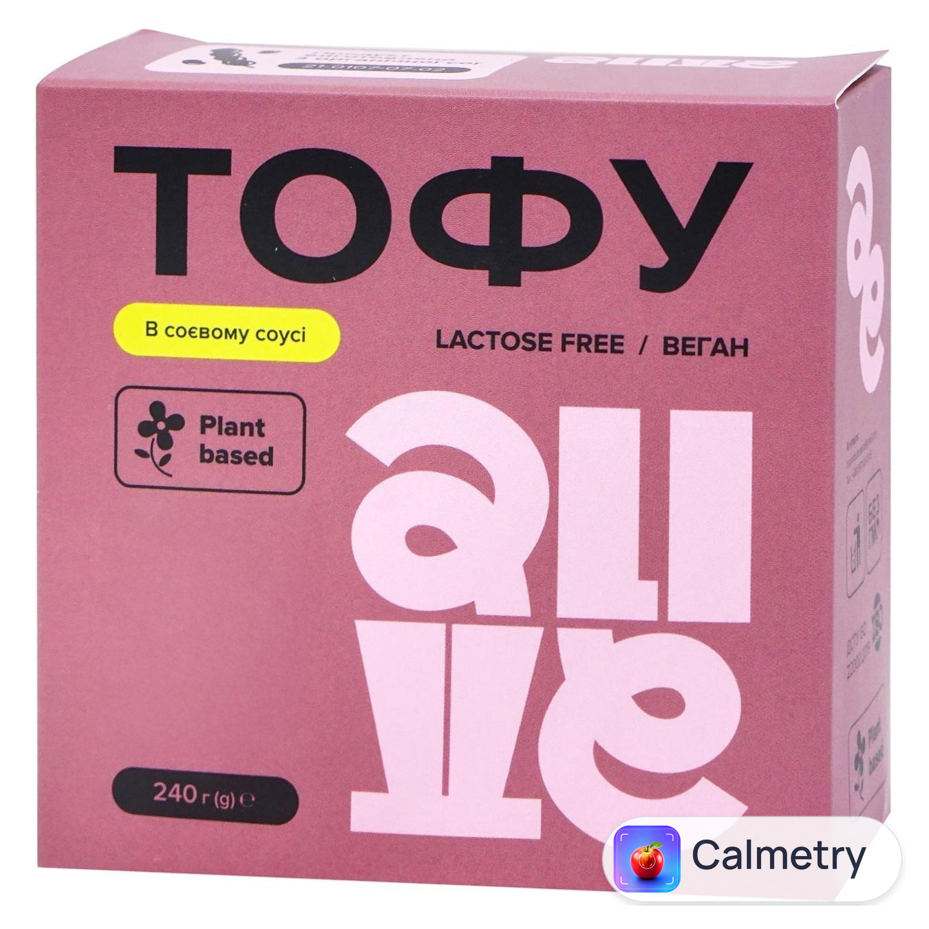 Тофу Alive в соєвому соусі 240г — фото продукту