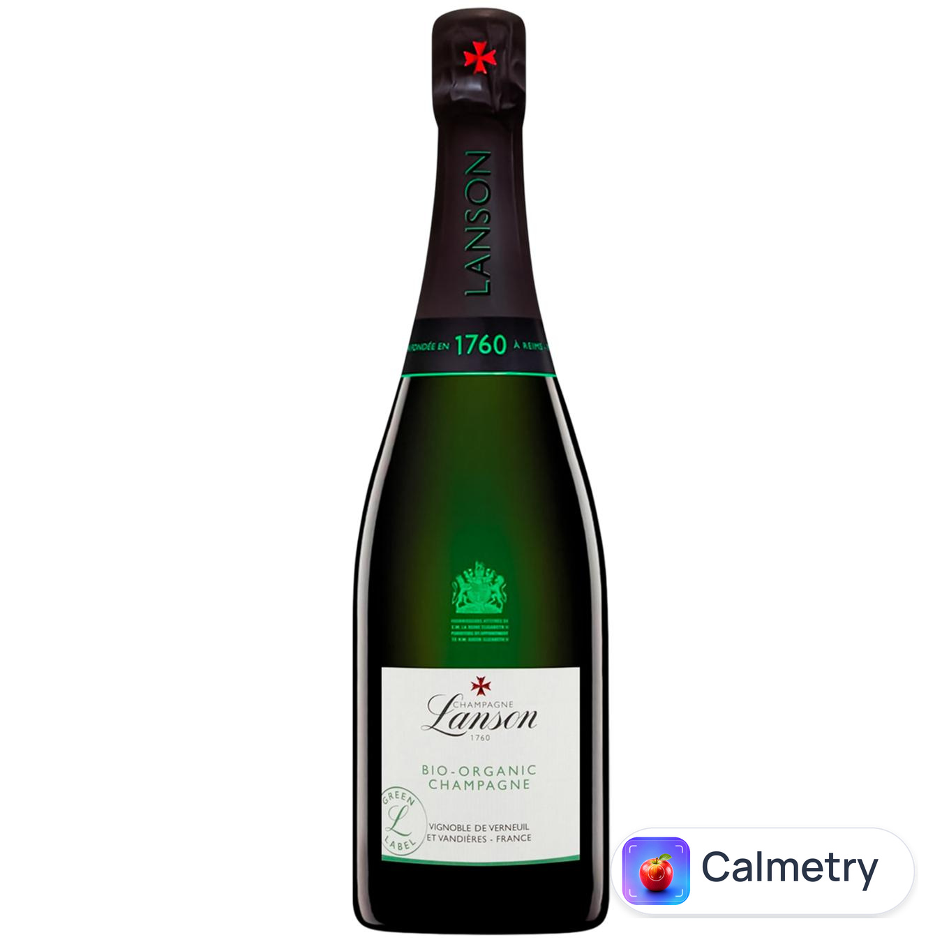 Шампанське Lanson Le Green Label Organic біле брют 12,5% 0,75л