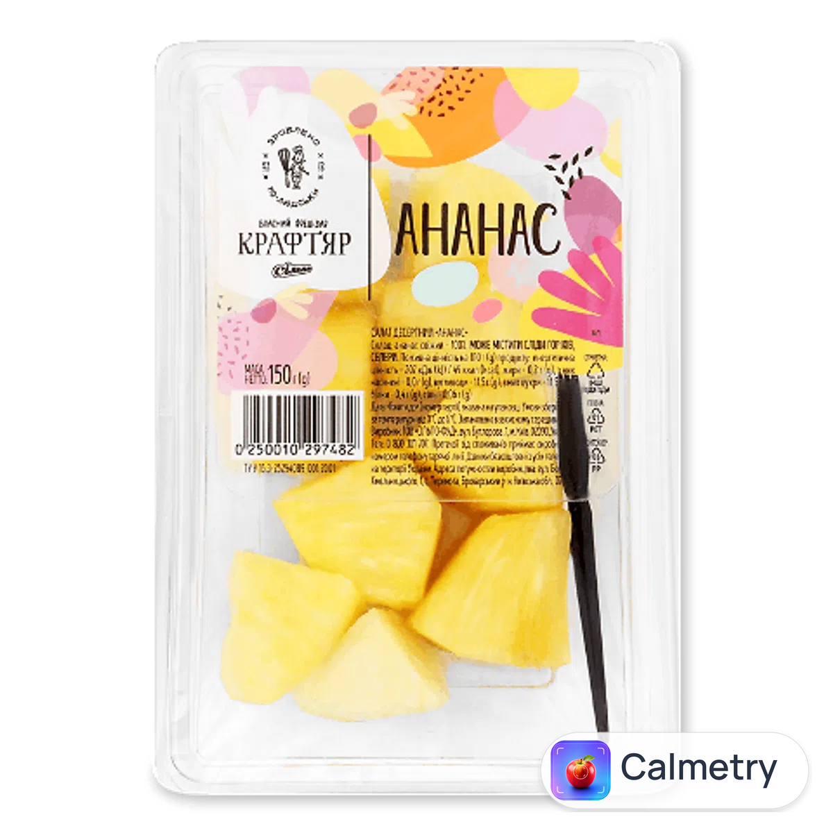 Салат десертний ананас 150г Крафтяр