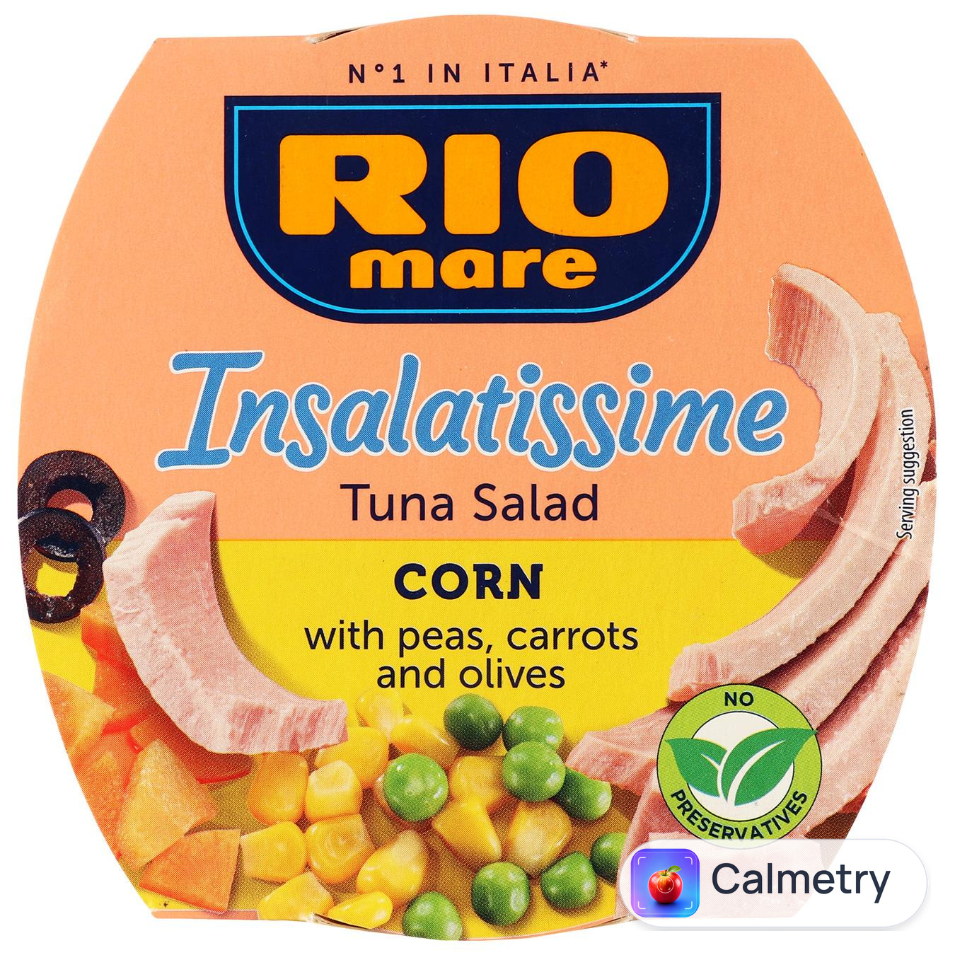Салат Rio Mare кукурудзяний з тунцем 160г