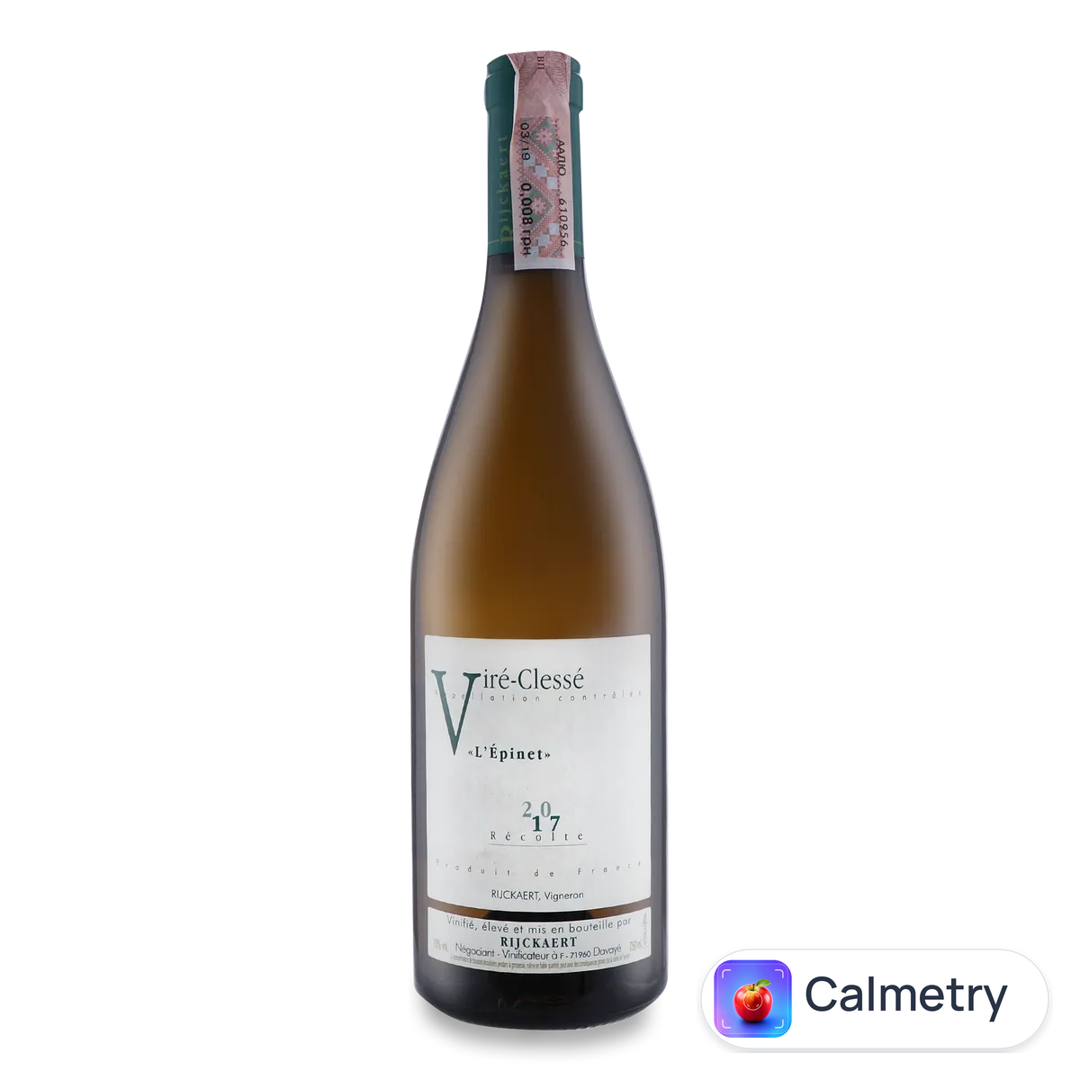 Вино Rijckaert Vire-Clesse L'Epinet 2017 0,75л