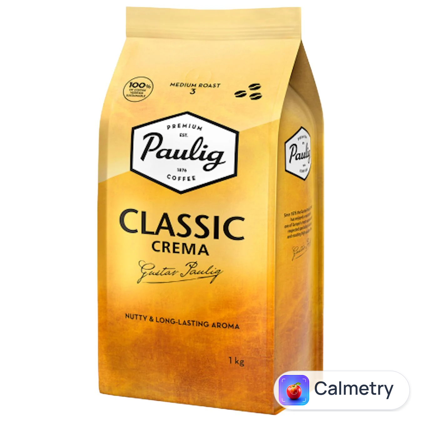 Кава в зернах Paulig Classic Crema 1кг