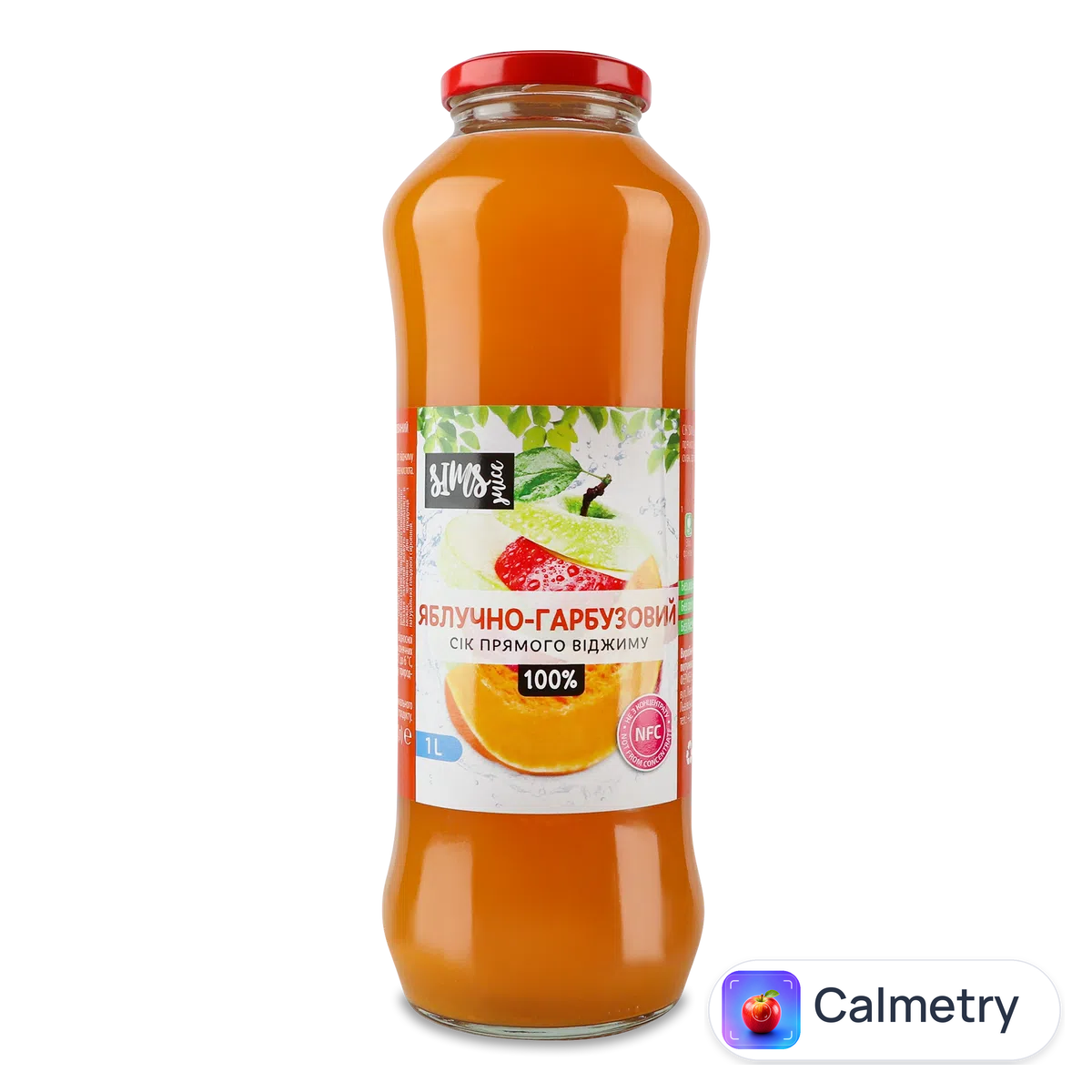 Сік Sims Juice яблучно-гарбузовий 1л