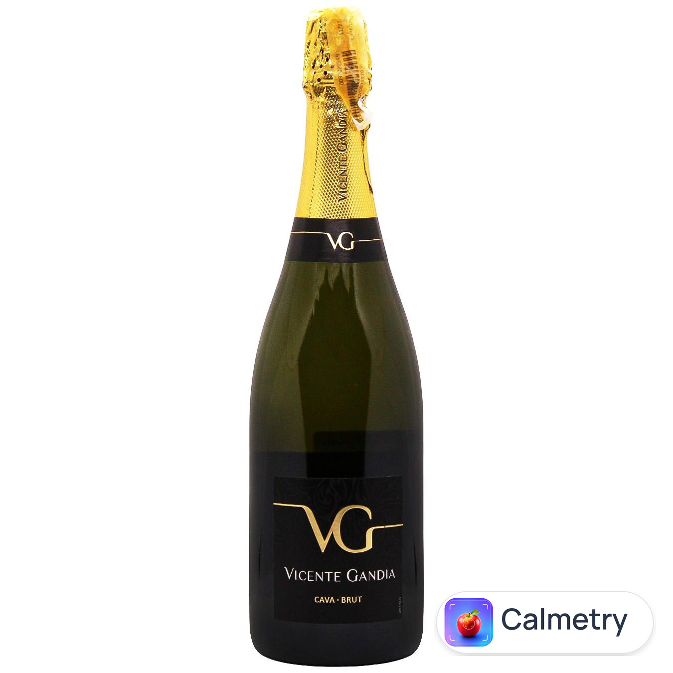 Вино ігристе Vicente Gandia Cava біле брют 11,5% 0,75л